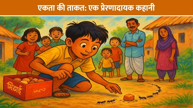 ekta-ki-taakat-prerak-kahani