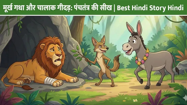 murkh-gadha-aur-chalak-geedad-panchatantra-story