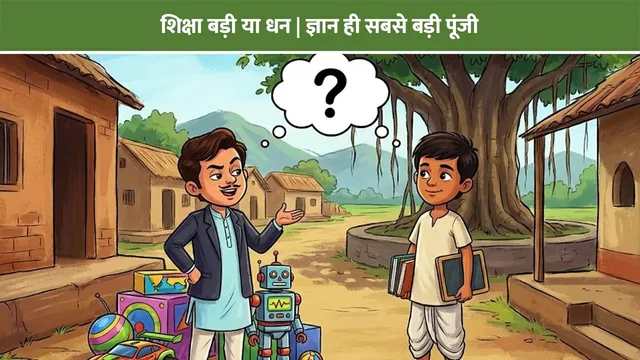 Children-moral-story-Education-is-big-or-wealth