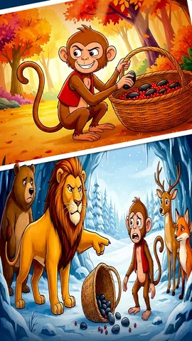beimani ki saza jungle story for kids (1)