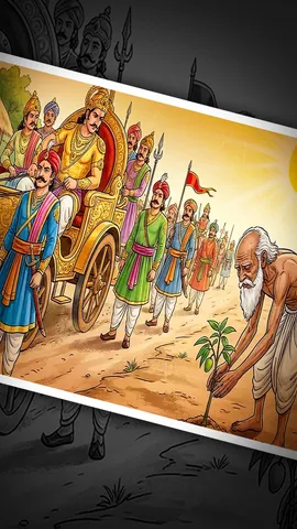 samrat aur budha aadmi seekh dene wali kahani hindi (1)