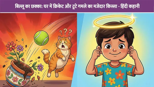 billu-ka-chakka-indoor-cricket-moral-story-hindi3