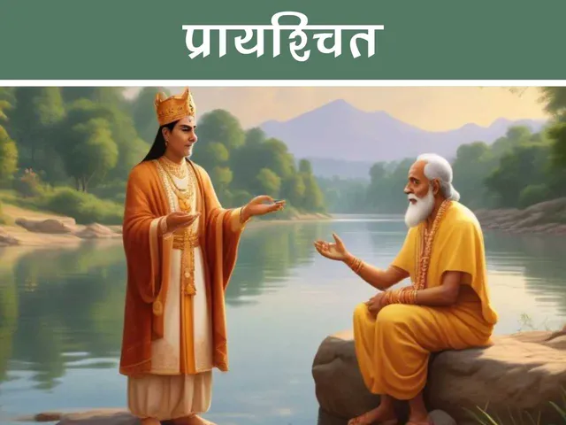 King with a saint