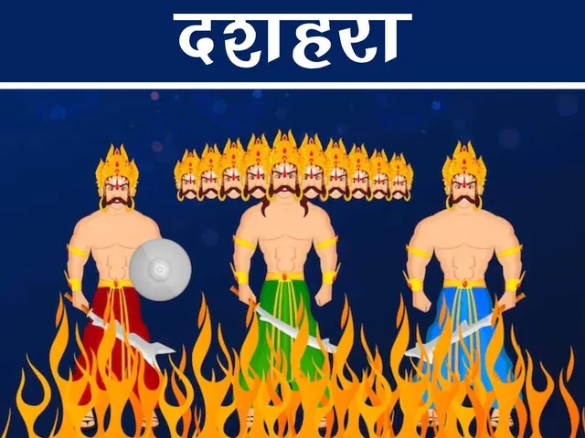 ravan khumbhkaran and meghnath statue