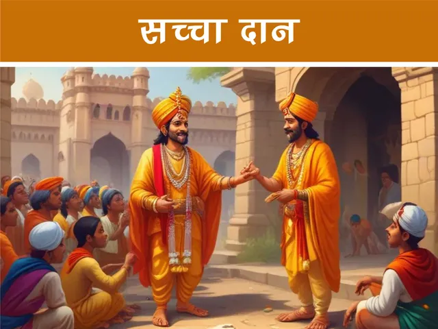 cartoon image of an Indian king