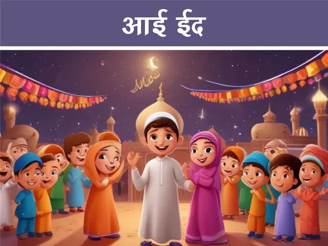 Kids celebrating Eid 