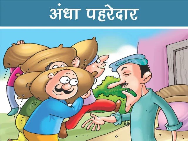 Man and Labour cartoon image