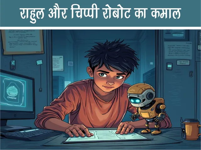 Amazing work of Rahul and Chippy Robot