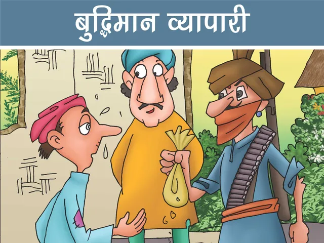 Decoit with man cartoon image