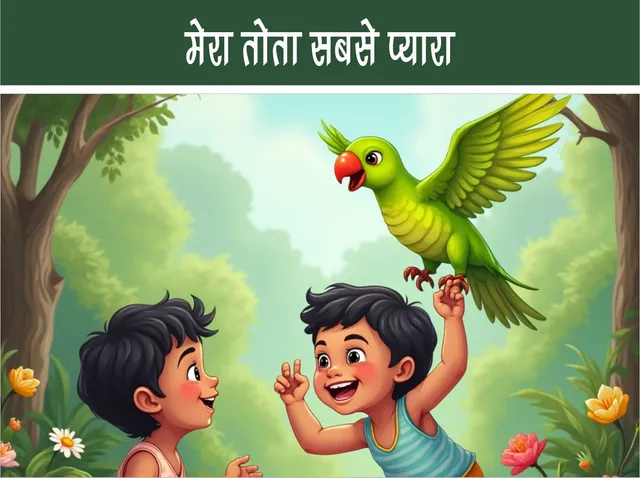 my parrot is the cutest hindi poem