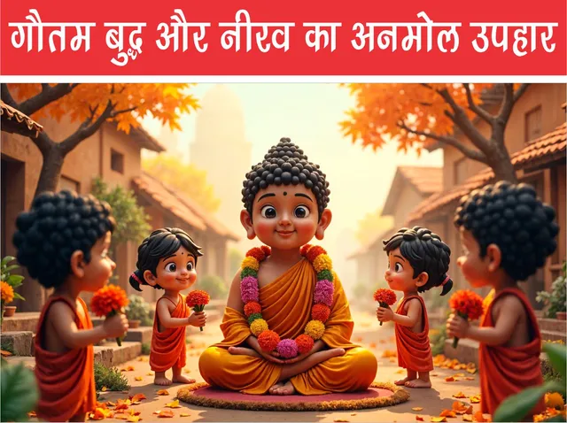Precious gift of Gautam Buddha and Nirav