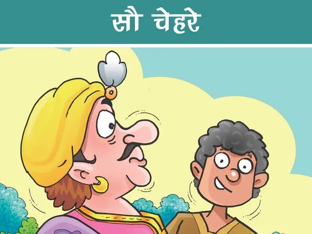 King with a man cartoon image