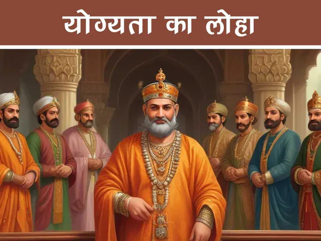 King akbar in court