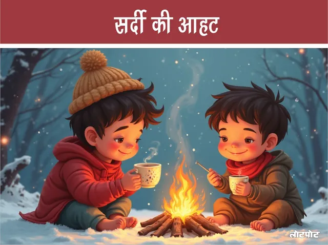 Hindi Poem The sound of winter