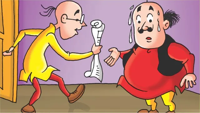 मोटू पतलू की कॉमिक्स- (Motu Patlu Ki Comics) खबर का असर