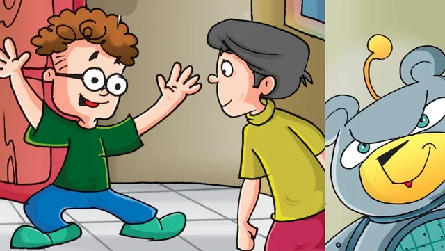 लोटपोट: नटखट नीटू और अखरोट - Natkhat Neetu Comics