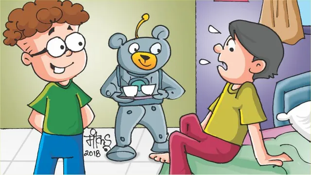 Natkhat Neetu Comic Neetu and Robo