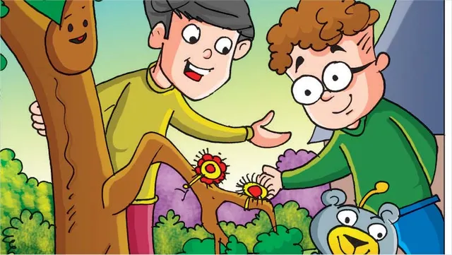 Lotpot Comics: Natkhat Neetu and Rakshabandhan