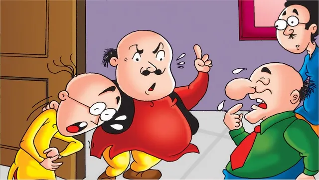 Lotpot Comics Motu Patlu and Jhatka's Medication