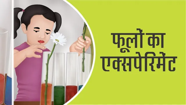 Easy Craft: Experiment with flowers for children