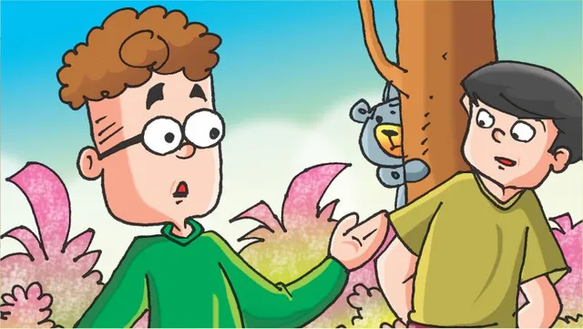 लोटपोट: नटखट नीटू और स्कूल होमवर्क - Natkhat Neetu Comics