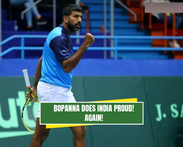 Bopanna's achievement is a proud moment for all Indians.