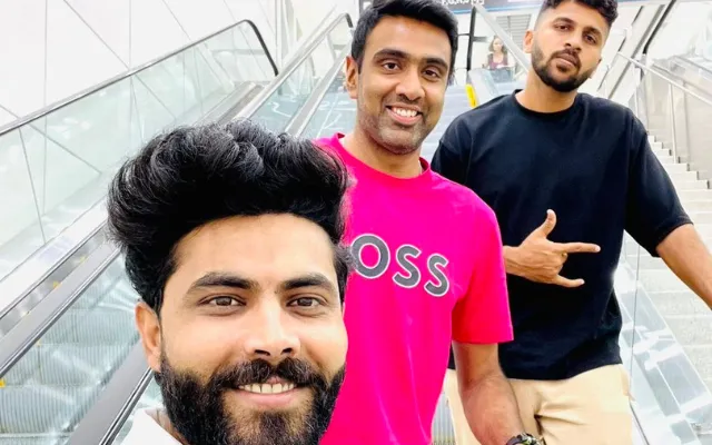 Ravichandran Ashwin, Ravindra Jadeja and Shardul Thakur