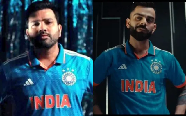 Rohit Sharma and Virat Kohli (Source - Twitter)