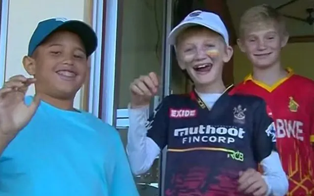 RCB fan spotted in the crowd