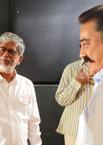எஸ்.ஏ.சி.யைப் புகழ்ந்து தள்ளிய கமல்!
