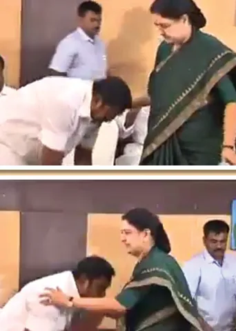 ராங்-கால் : சசியிடம் சரண்! மனைவியை தூதுவிடும் எடப்பாடி! 