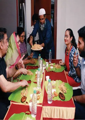 வருணிக்கு பிரியாணி போட்ட கமல்!