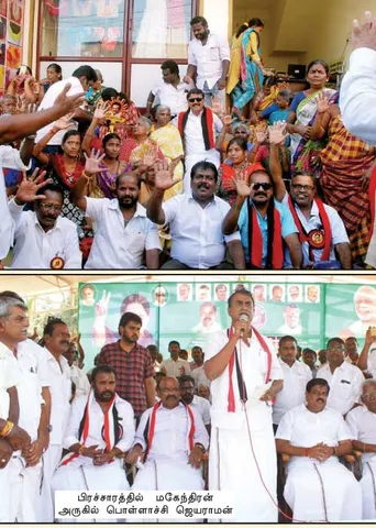 தத்தளிக்கும் அ.தி.மு.க.! தள்ளாடும் தி.மு.க.! -பொள்ளாச்சி களேபரம்!
