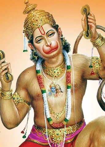 தலைகீழாக அருளும் அனுமன்! - மகேஷ் வர்மா