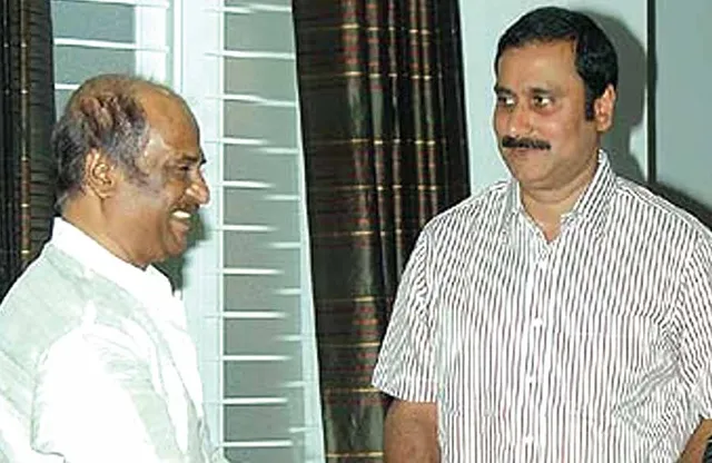 பண்ணை வீட்டில் ரஜினி-அன்புமணி?