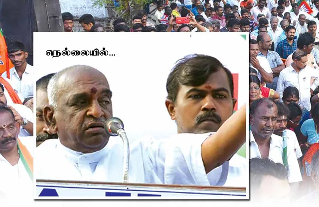 ஆதரவுப் பேரணியில் பொன்னார் ஆவேசம்!