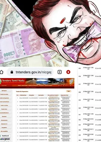 650 டெண்டர்! 5500 கோடி ரூபாய்! வாரிச் சுருட்டும் முதல்வர் துறை!