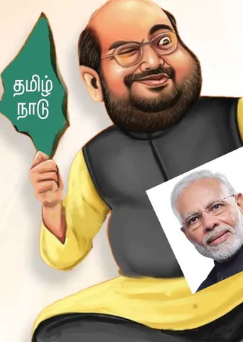 அமித்ஷா என்ன கொம்பனா? அதிரடி விசிட் ட்விஸ்ட்!