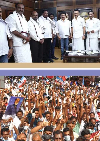 மன்றத்தினருக்கு வலைவீசும் அ.தி.மு.க. - தி.மு.க. வழியனுப்பும் ரஜினி