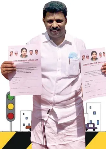 சிக்னல் கிளம்பிட்டாரு செந்தில் பாலாஜி!