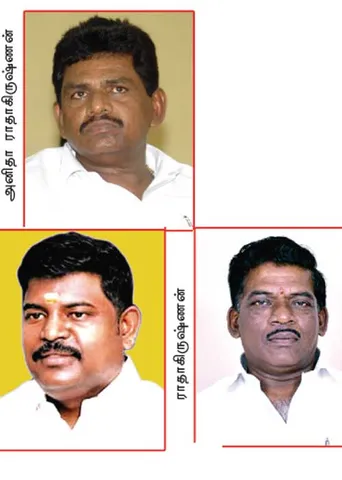 திருச்செந்தூர் முக்கோண மோதல்!