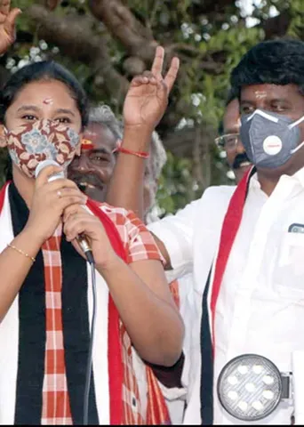விராலிமலை! நெருக்கடியை சமாளிக்க அமைச்சரின் குடும்ப பிரச்சாரம்!