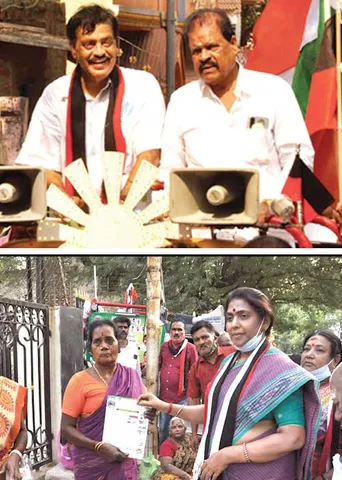 அண்ணா நகரில் உதிக்கும் அண்ணாவின் சின்னம்!