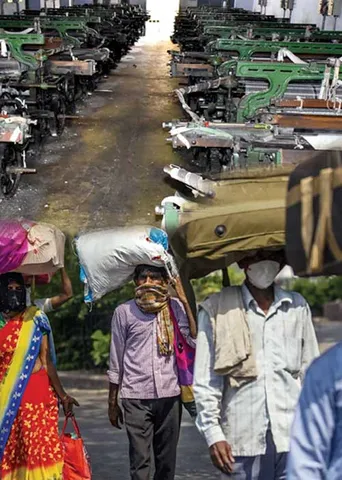 பிழைப்பை முடக்கிய கொரோனா ஊர்திரும்பத் துடிக்கும் வட மாநிலத்தவர்! -ஈரோடு அவலம்