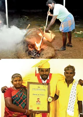 இரவில் வெட்டியான் பகலில் ஓவிய ஆசிரியர்.. -உதவிக்கரம் நீட்டுமா அரசு..?