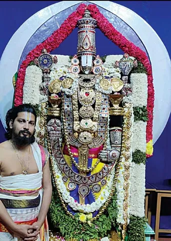 ஆண்டவன் அலங்காரங்கள்! - அலங்காரச் சக்கரவர்த்தி கௌதம் சென்ற இதழ் தொடர்ச்சி .