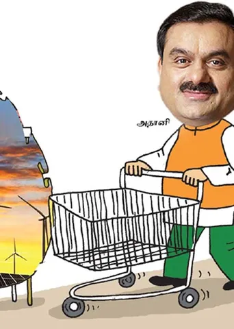 இலங்கையைச் சுழன்றடிக்கும் அதானி அலை!