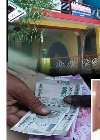 கந்து வட்டிக்காரரின் பிடியில் டி.எஸ்.பி. அலுவலகம்!
