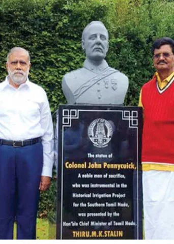 லண்டனில் பென்னிகுக் சிலை! -நெகிழ்ந்த ஆங்கிலேயர்கள்!