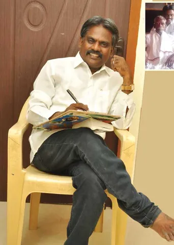கடைசி மனிதனின் பிரதிநிதி நான் திரைப்படப்பாடலாசிரியர் முனைவர் இளையகம்பன் சந்திப்பு : முனைவர் அ.பழமொழிபாலன்